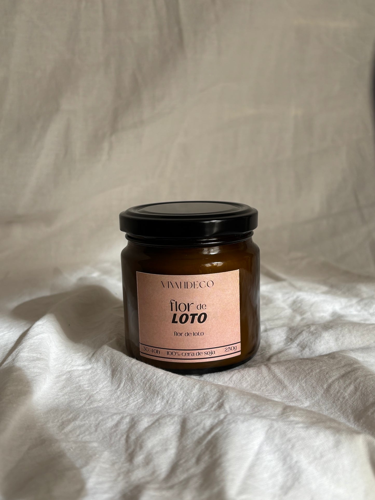 Vela Flor de loto